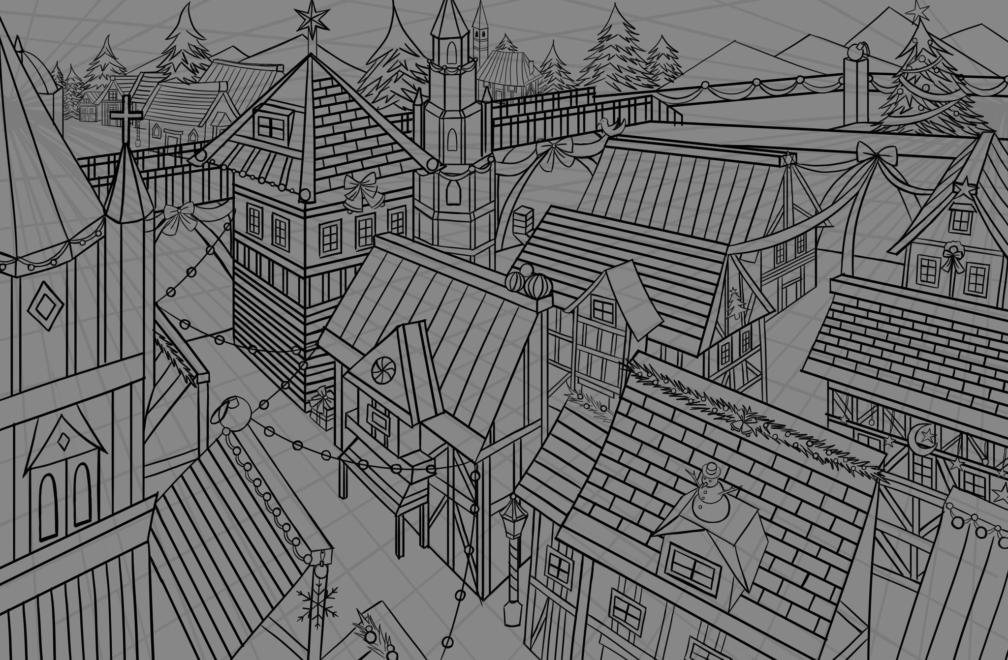 perspective illustration